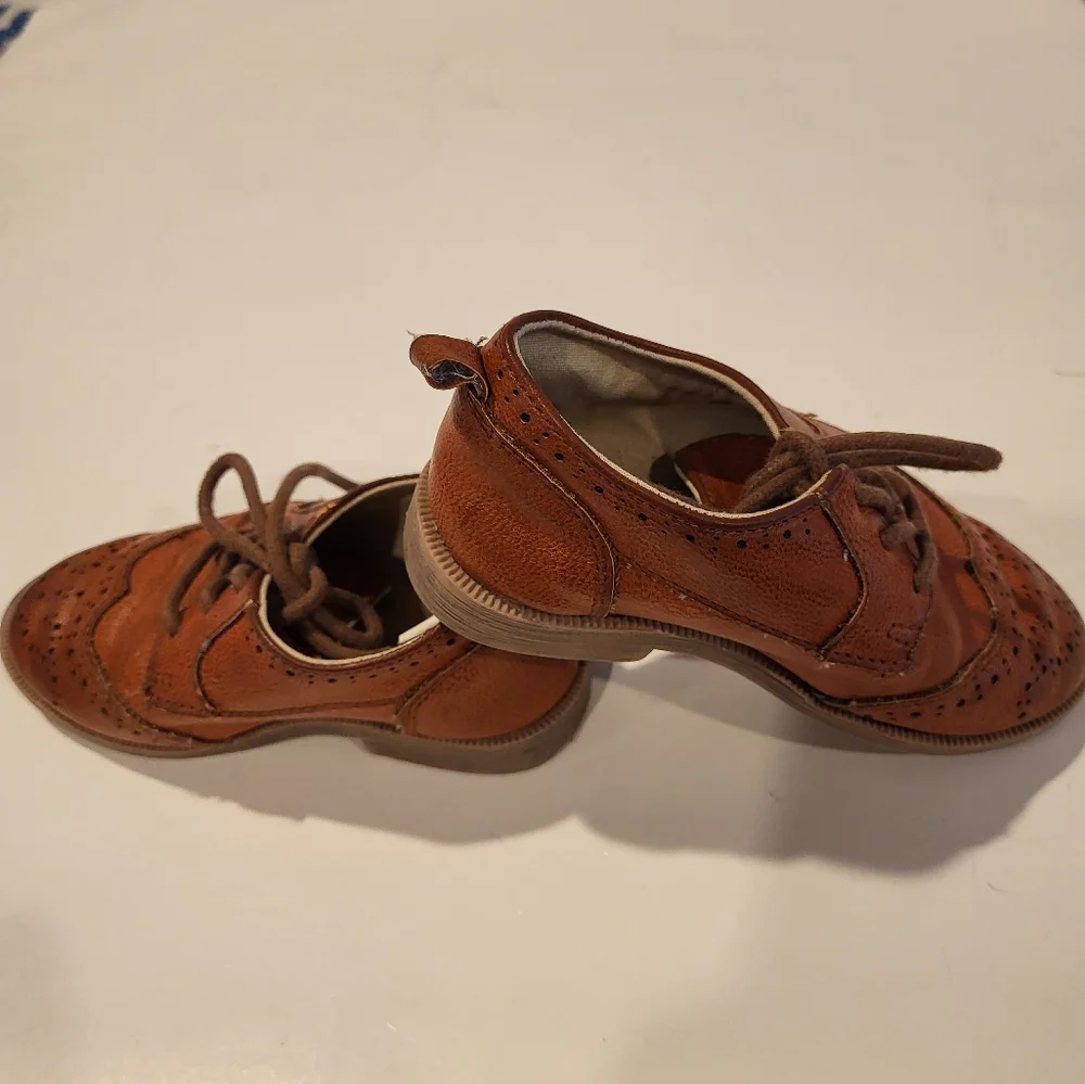 Koala Kids Tan Dress Shoes Size 8